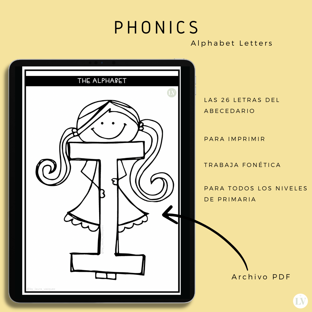 Phonic Alphabet Letters