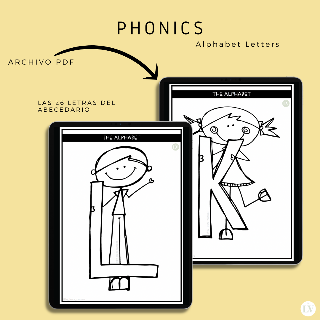 Phonic Alphabet Letters