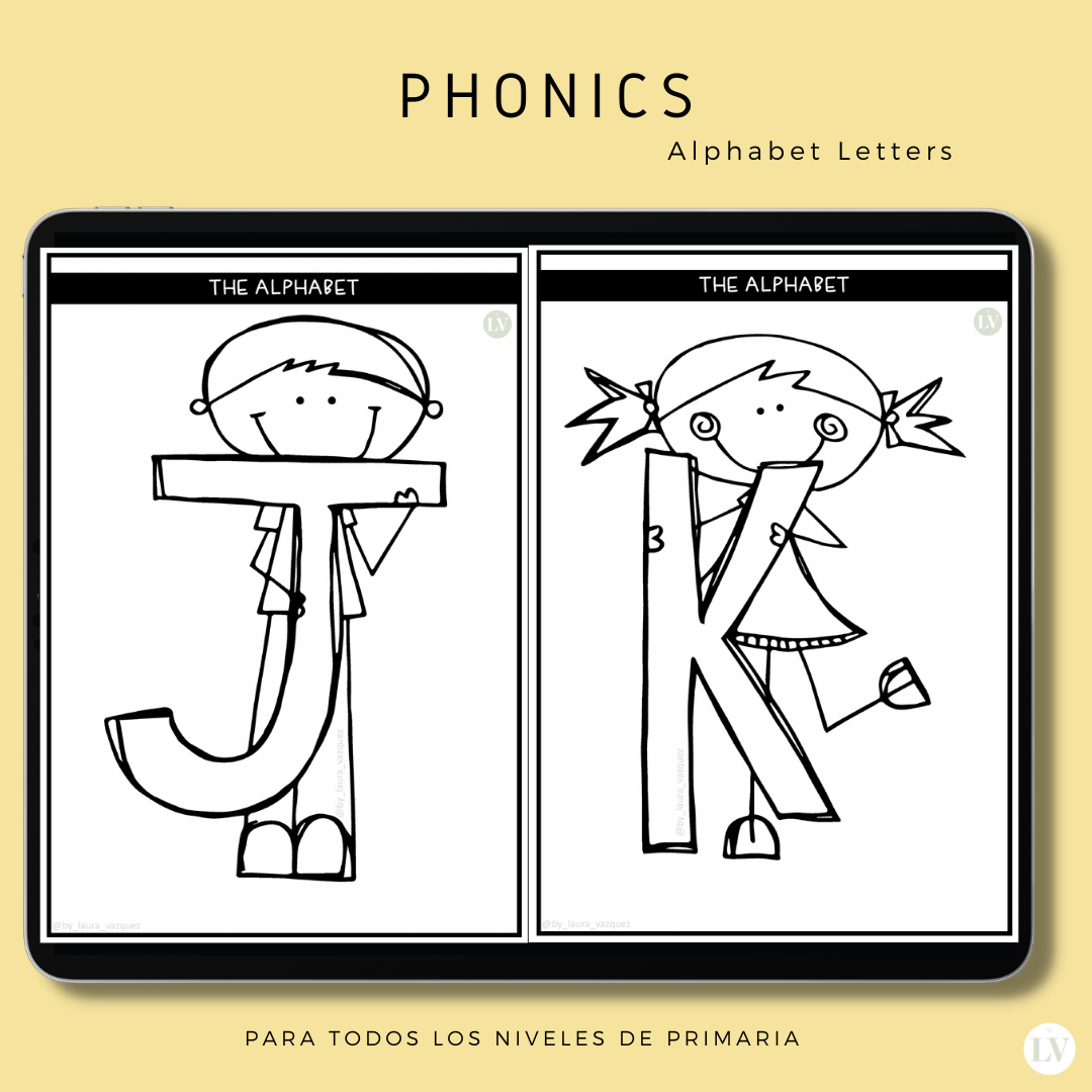 Phonic Alphabet Letters