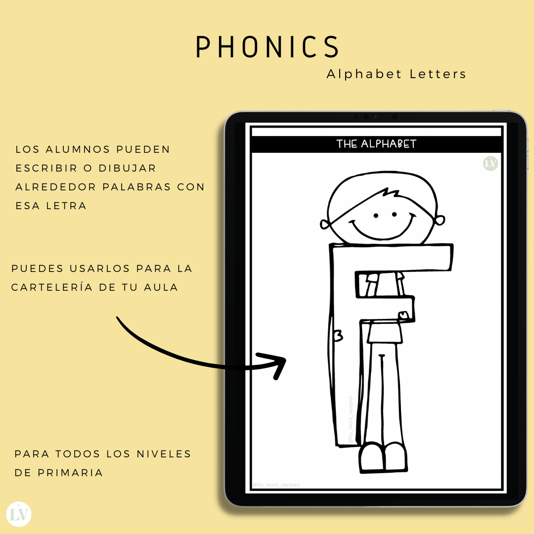 Phonic Alphabet Letters