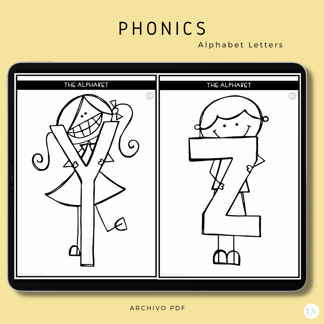 Phonic Alphabet Letters