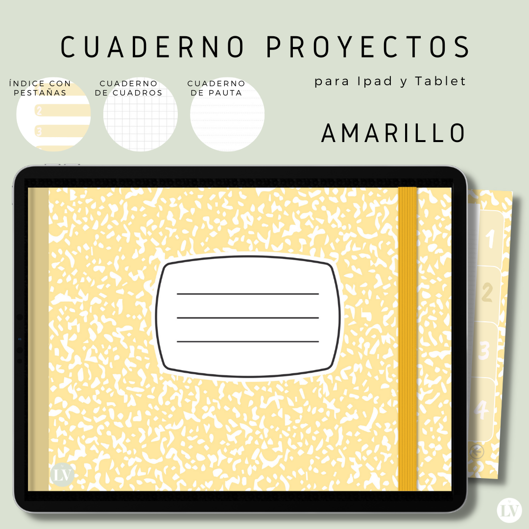 8 Cuadernos digitales. Tamaño A5.