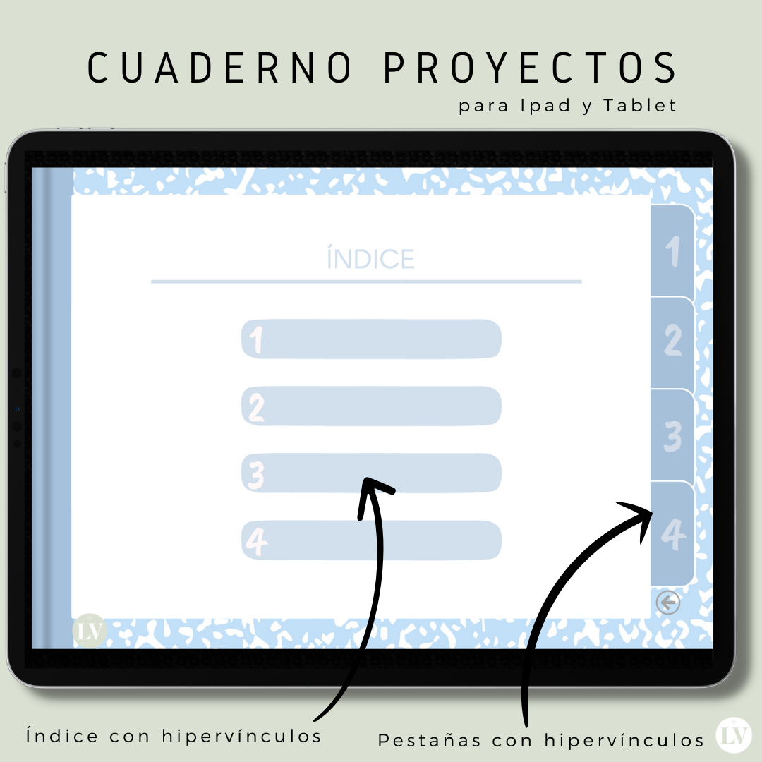 8 Cuadernos digitales. Tamaño A5.