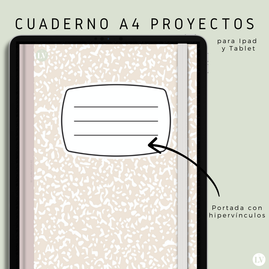 8 Cuadernos digitales. Tamaño A4.