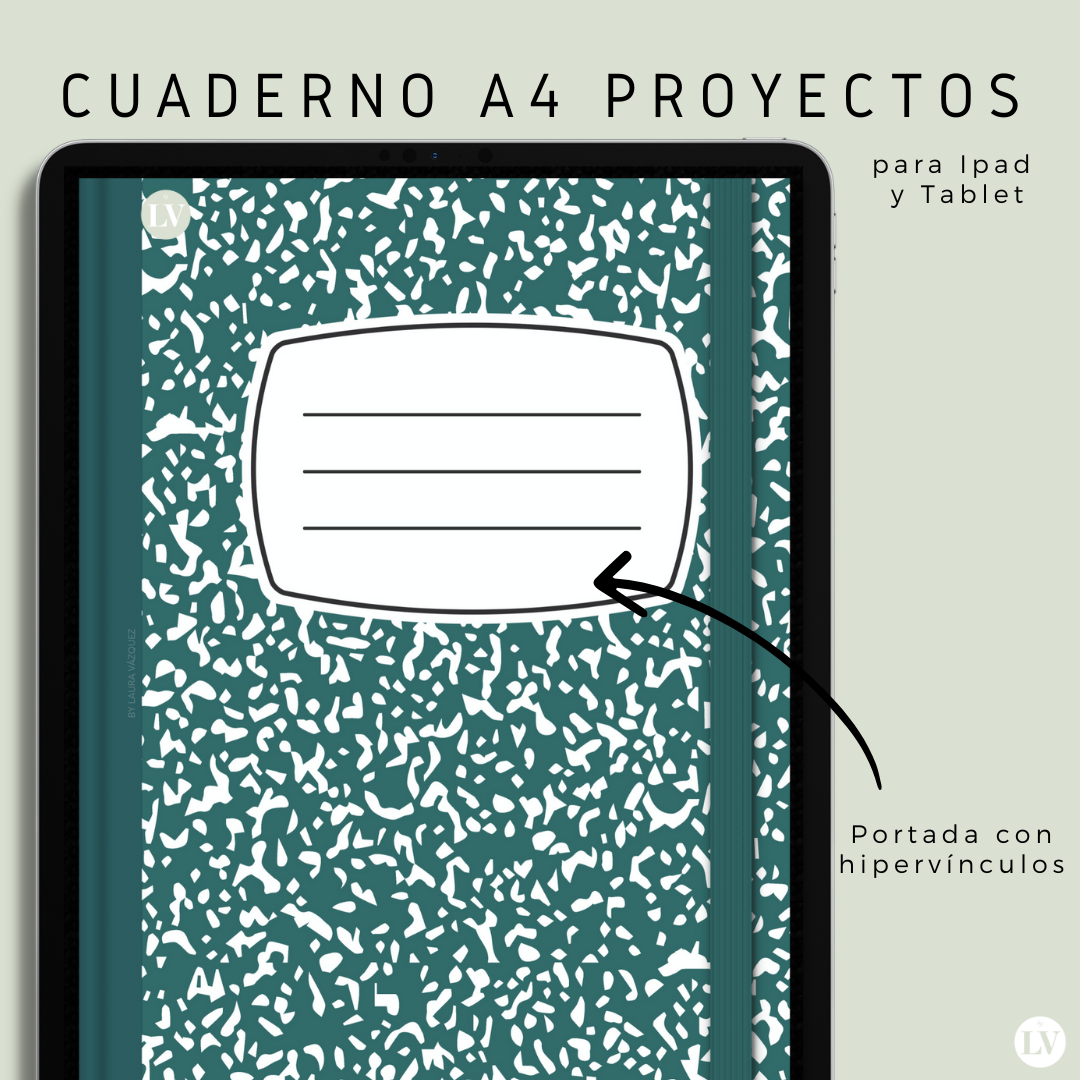 8 Cuadernos digitales. Tamaño A4.