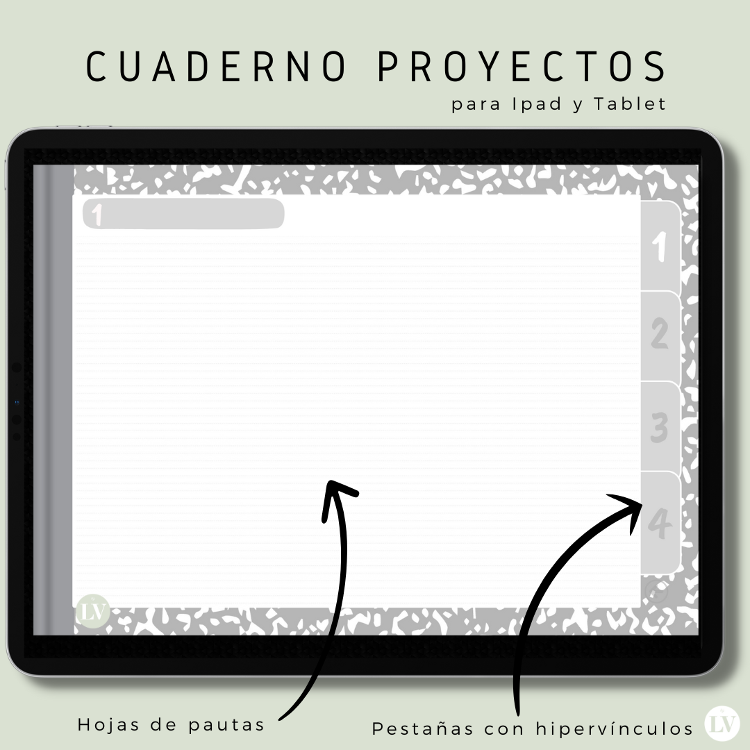 8 Cuadernos digitales. Tamaño A5.