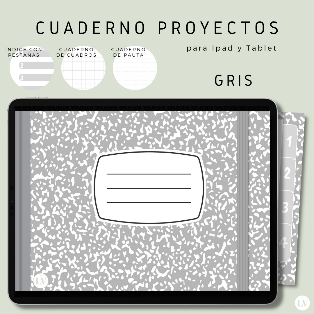 8 Cuadernos digitales. Tamaño A5.