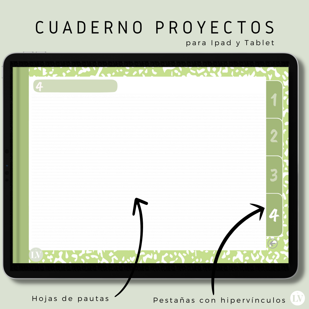 8 Cuadernos digitales. Tamaño A5.